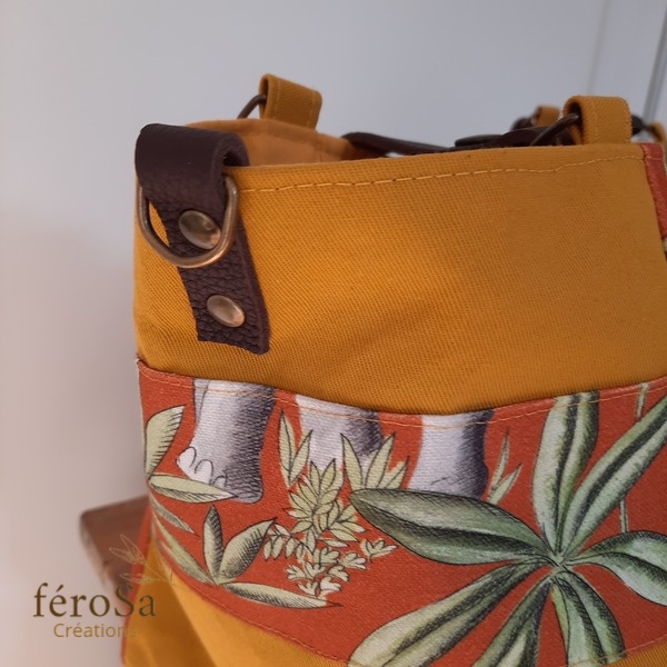 Sac cabas jaune - Frais de port inclus – Image 5