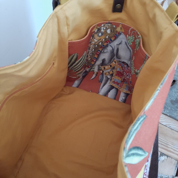 Sac cabas jaune - Frais de port inclus – Image 7