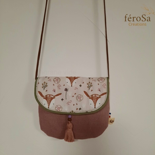 Petit sac à main enfant - Biches- Frais de port inclus – Image 2