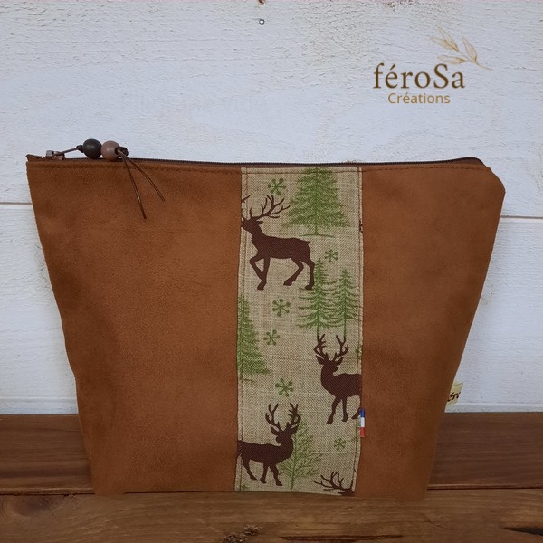 Trousse organisateur de sacs marron - Frais de port inclus