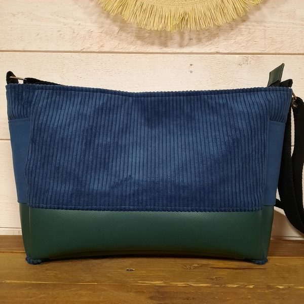 Sac bandoulière en velours - Frais de port inclus – Image 3