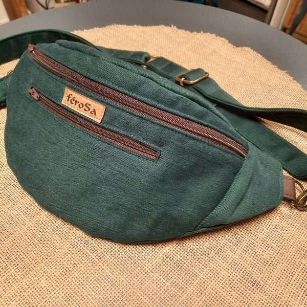 Sac banane vert émeraude – Image 2