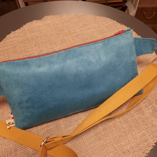 Sac banane bleu turquoise - Frais de port inclus – Image 5