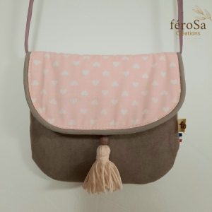 Sac enfants rose - Frais de port inclus