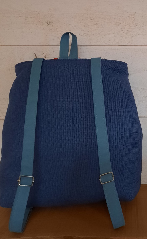 Sac à dos enfants bleu-Petit marin – Image 3