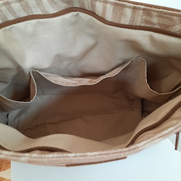 Sac bandoulière marron - Frais de port inclus – Image 3