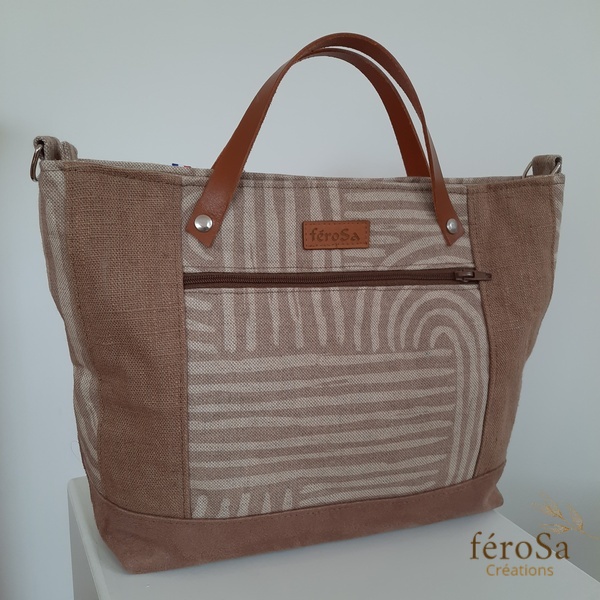 Sac convertible beige - Frais de port inclus