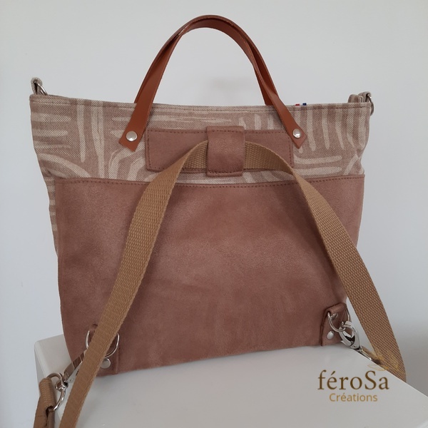 Sac convertible beige - Frais de port inclus – Image 4