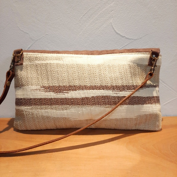 Pochette bohème marron - Frais de port inclus – Image 3