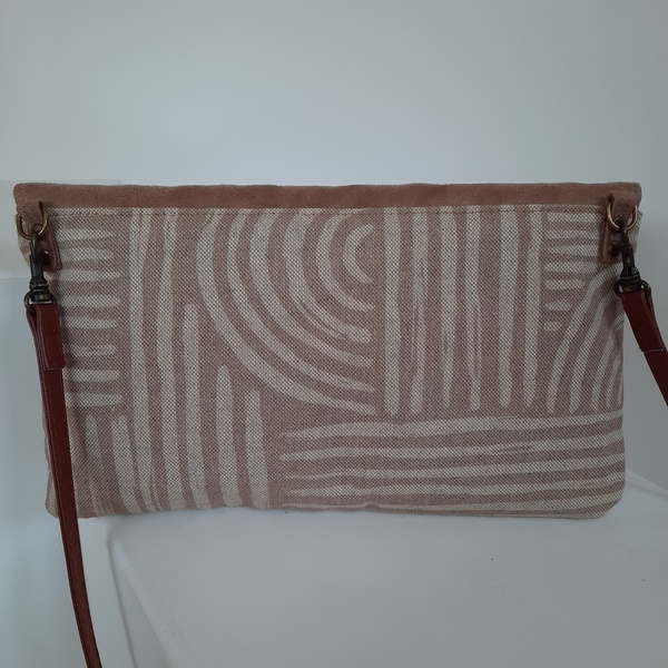 Pochette bohème beige - Frais de port inclus – Image 2