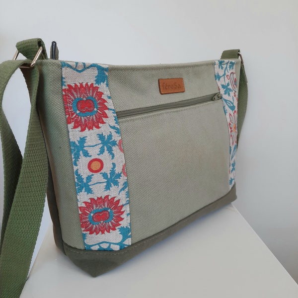 Sac bandoulière vert - Frais de port inclus – Image 2