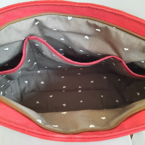 Sac bandoulière rouge – Image 4