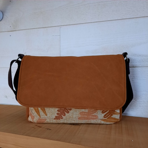 Sac bandoulière ''Aurore'' en cuir – Image 2