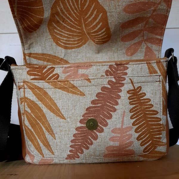 Sac bandoulière ''Aurore'' en cuir – Image 6