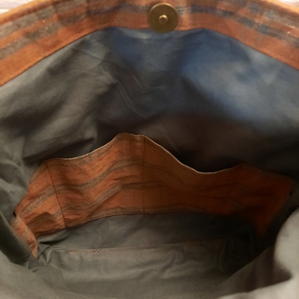 Sac bandoulière marron – Image 4