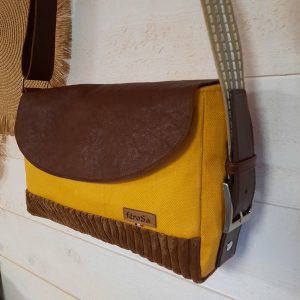 Sac à main jaune