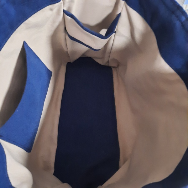 Sac cabas bleu marine – Image 4