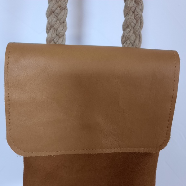 Sacoche téléphone marron – Image 4