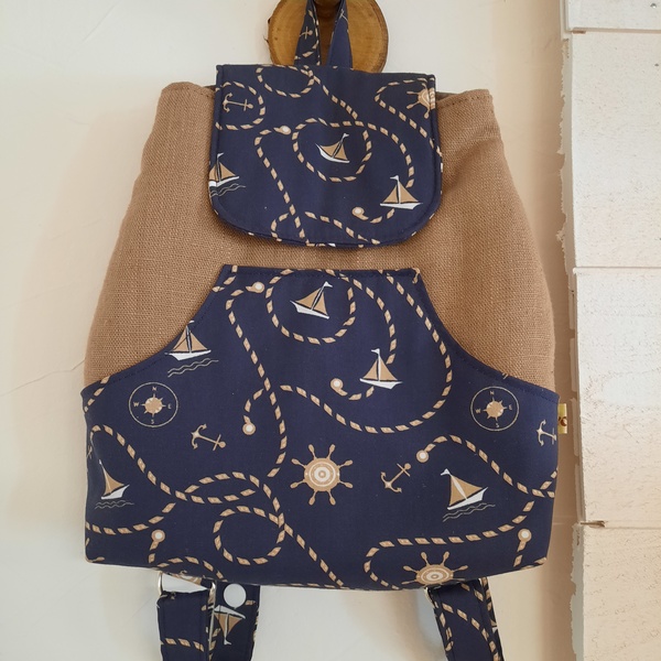 Sac à dos enfant marron - Petit marrin