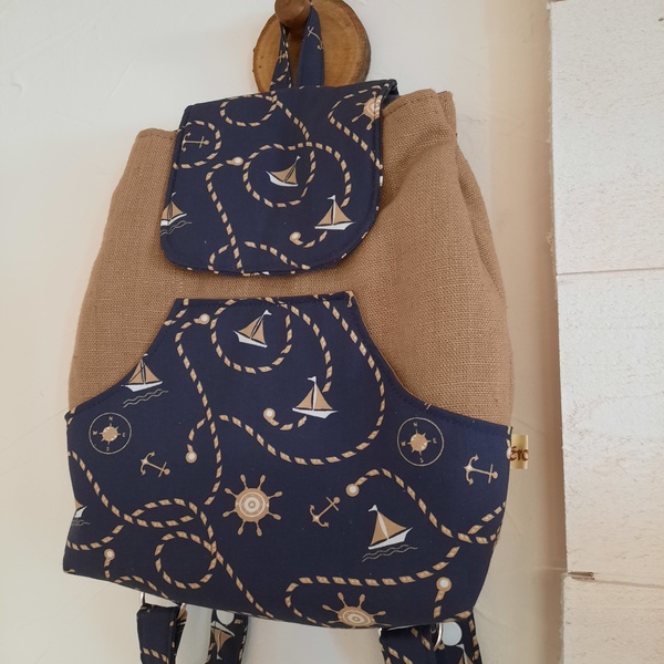 Sac à dos enfant marron - Petit marrin – Image 2