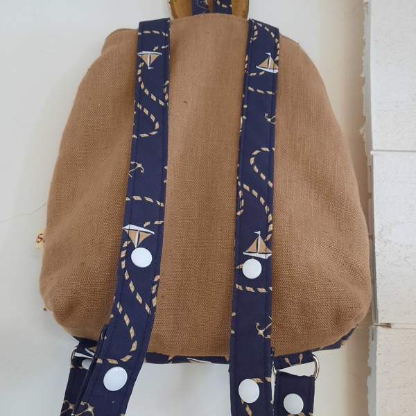 Sac à dos enfant marron - Petit marrin – Image 4
