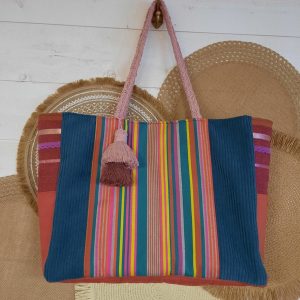 Sac cabas XXL multicolore